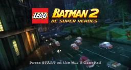 LEGO Batman 2: DC Super Heroes Title Screen